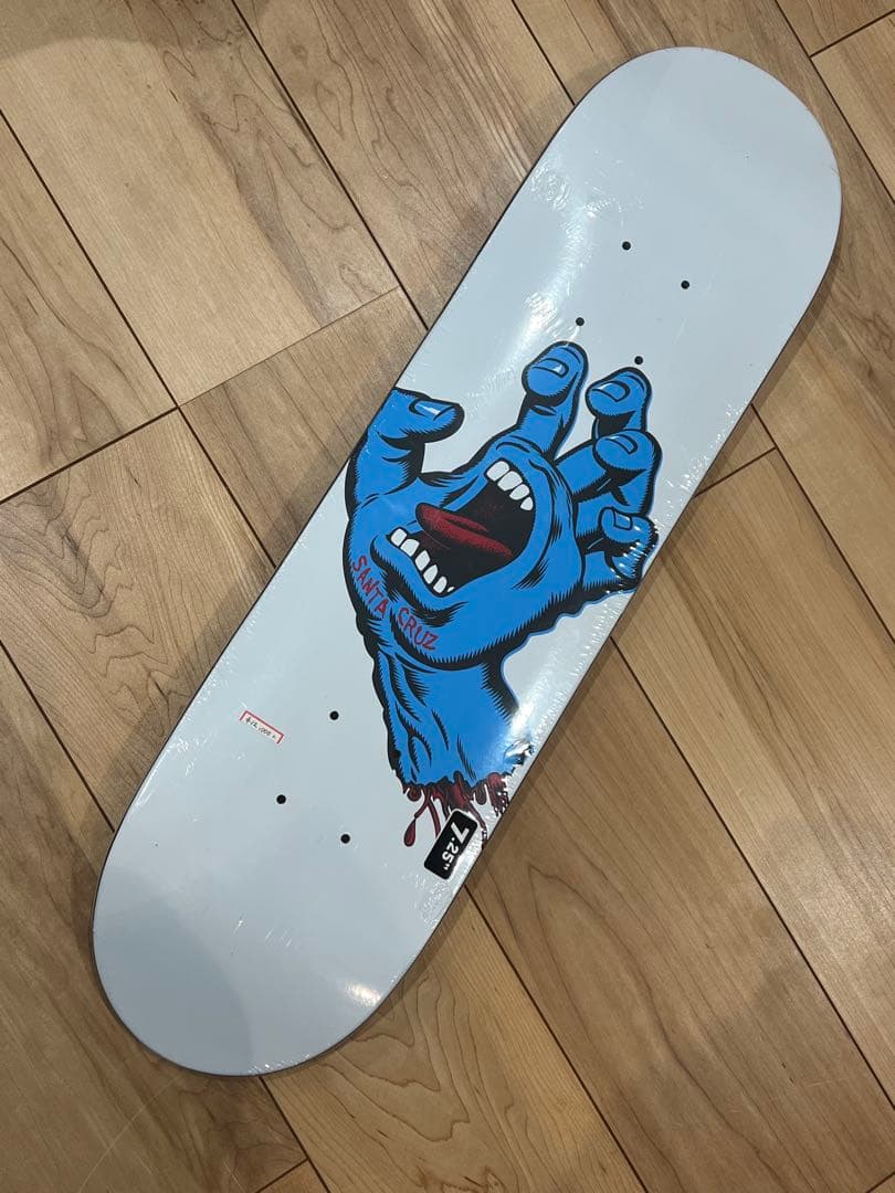 SANTA CRUZ Screaming Hand 新品キッズデッキ7.25