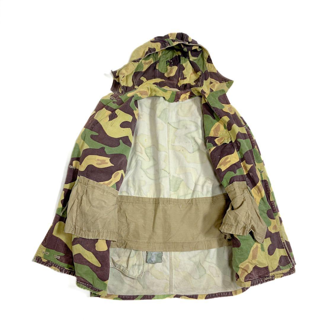 60s チェコスロバキア軍 サラマンダーカモ ミリタリージャケット パーカー2B