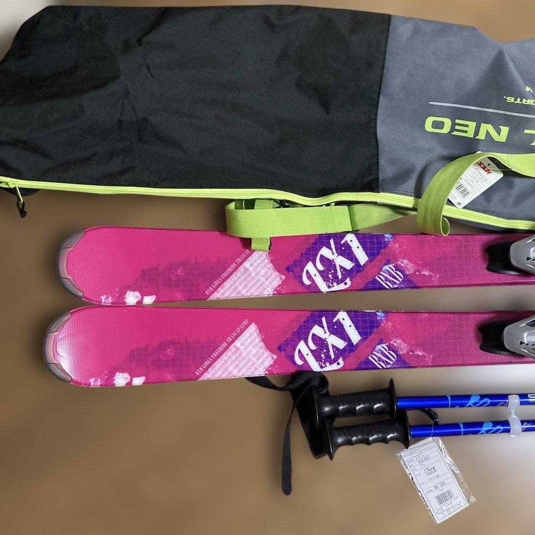 スキー板　スキーポール　スキーケース