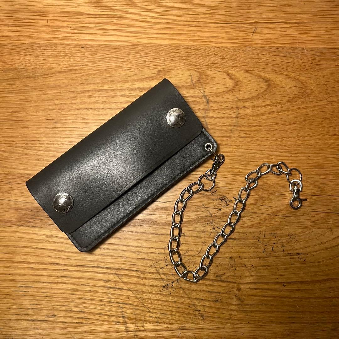#8 ハンドメイド　トラッカーウォレット　ウォレットチェーン