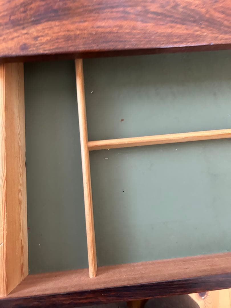 北欧　ビンテージ　ソーイングワゴン　バスケット　かご　手芸　裁縫箱