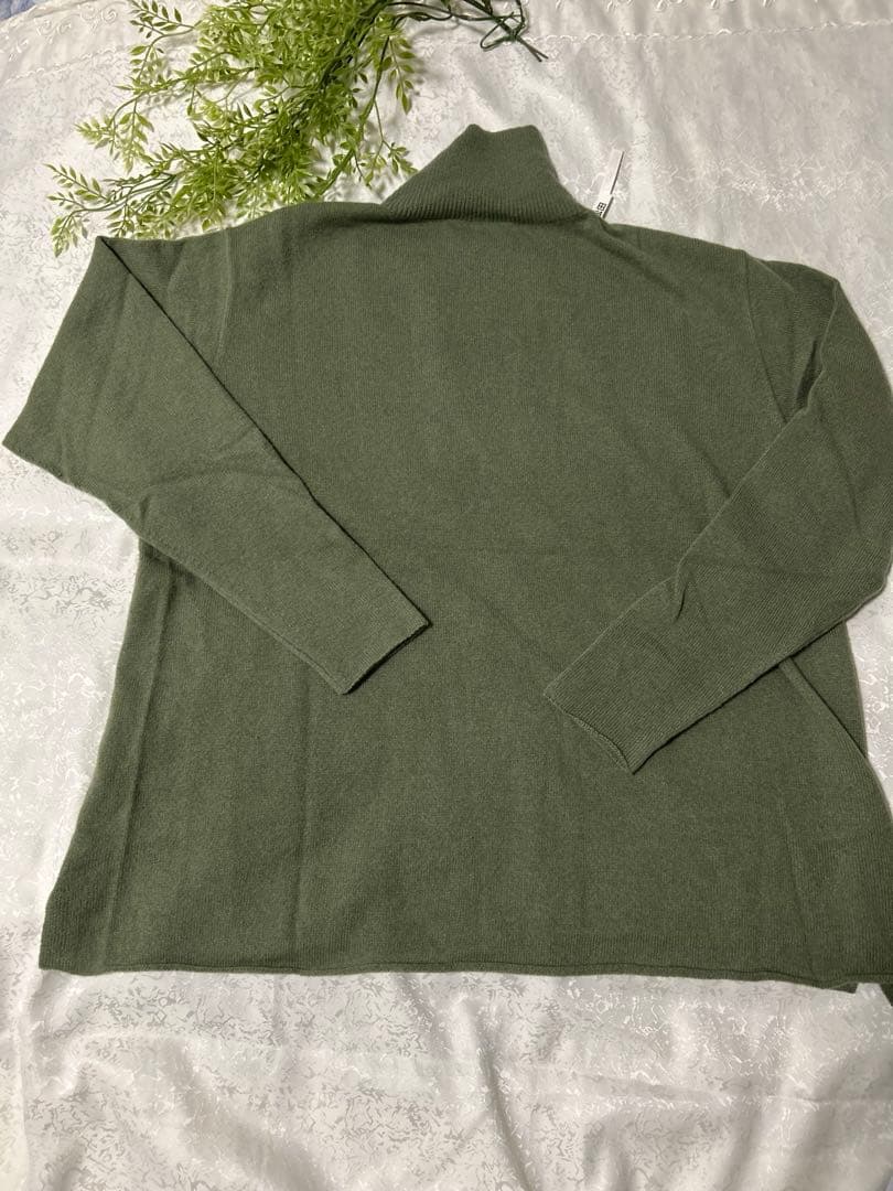 ヨーガンレール　カシミヤニット　グリーン　M