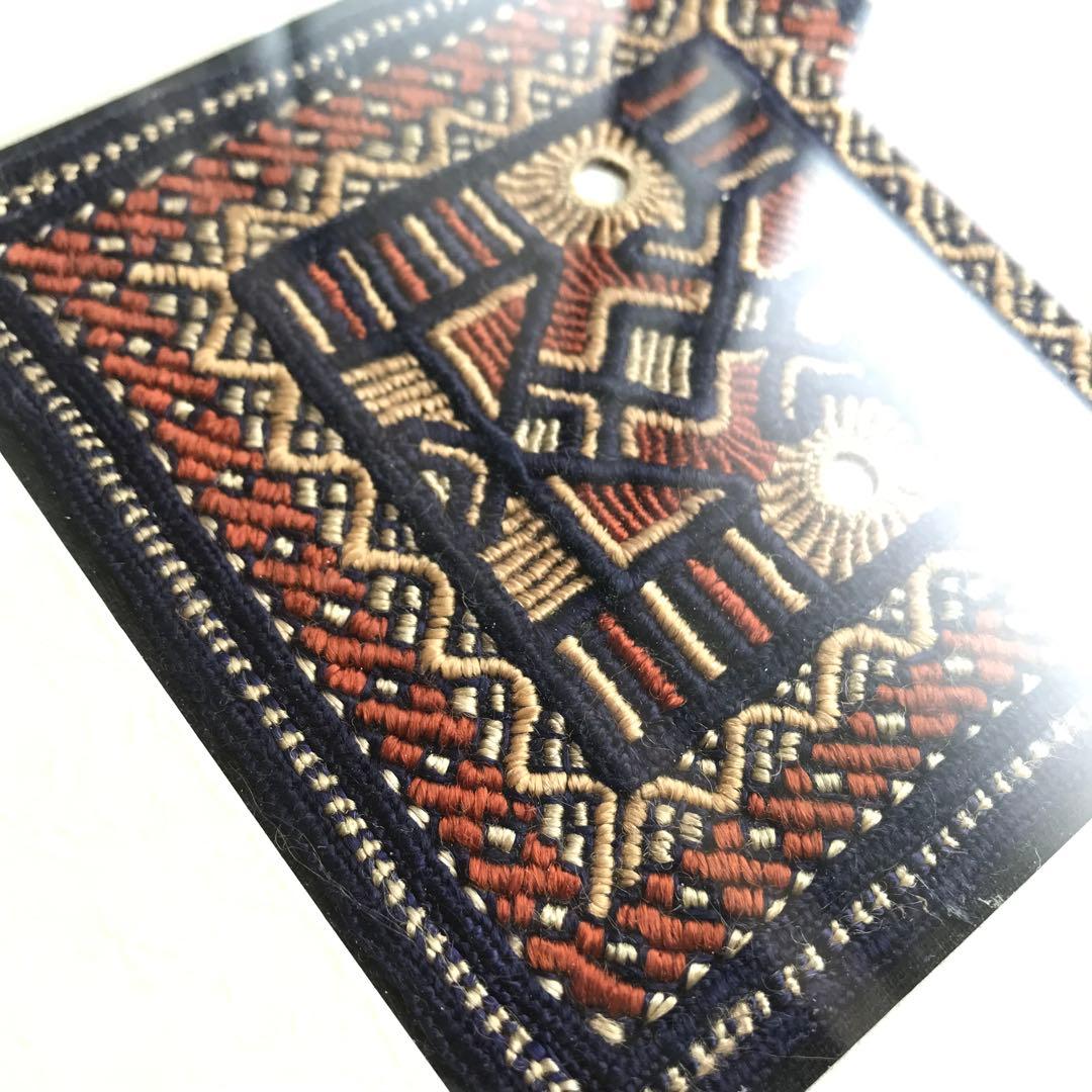 一点もの インド手刺繍 幾何学模様 アート｜ミラーワーク 額装