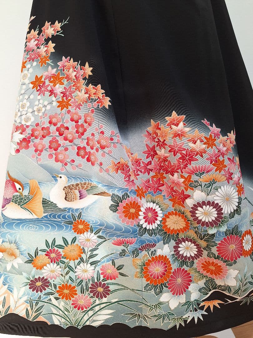 着物リメイクワンピース3627