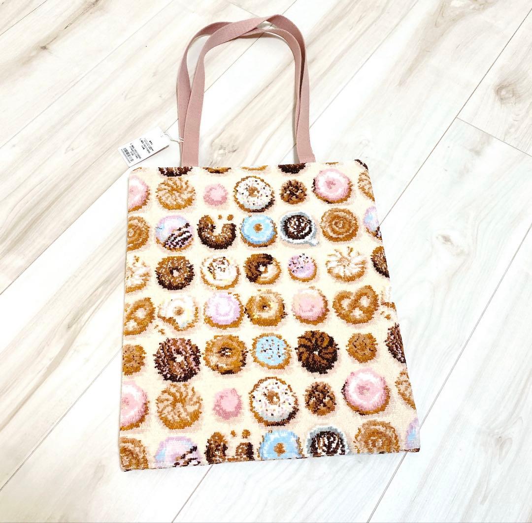 【新品】FEILER フェイラー モグモグドーナツ トートバッグ ベージュ