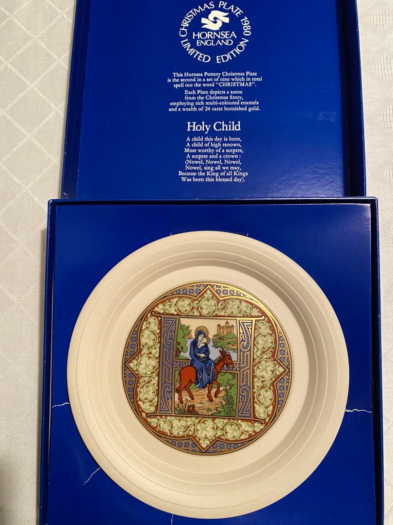 ⭐️HORNSEA ⭐️CHRISMAS PLATE９枚揃い