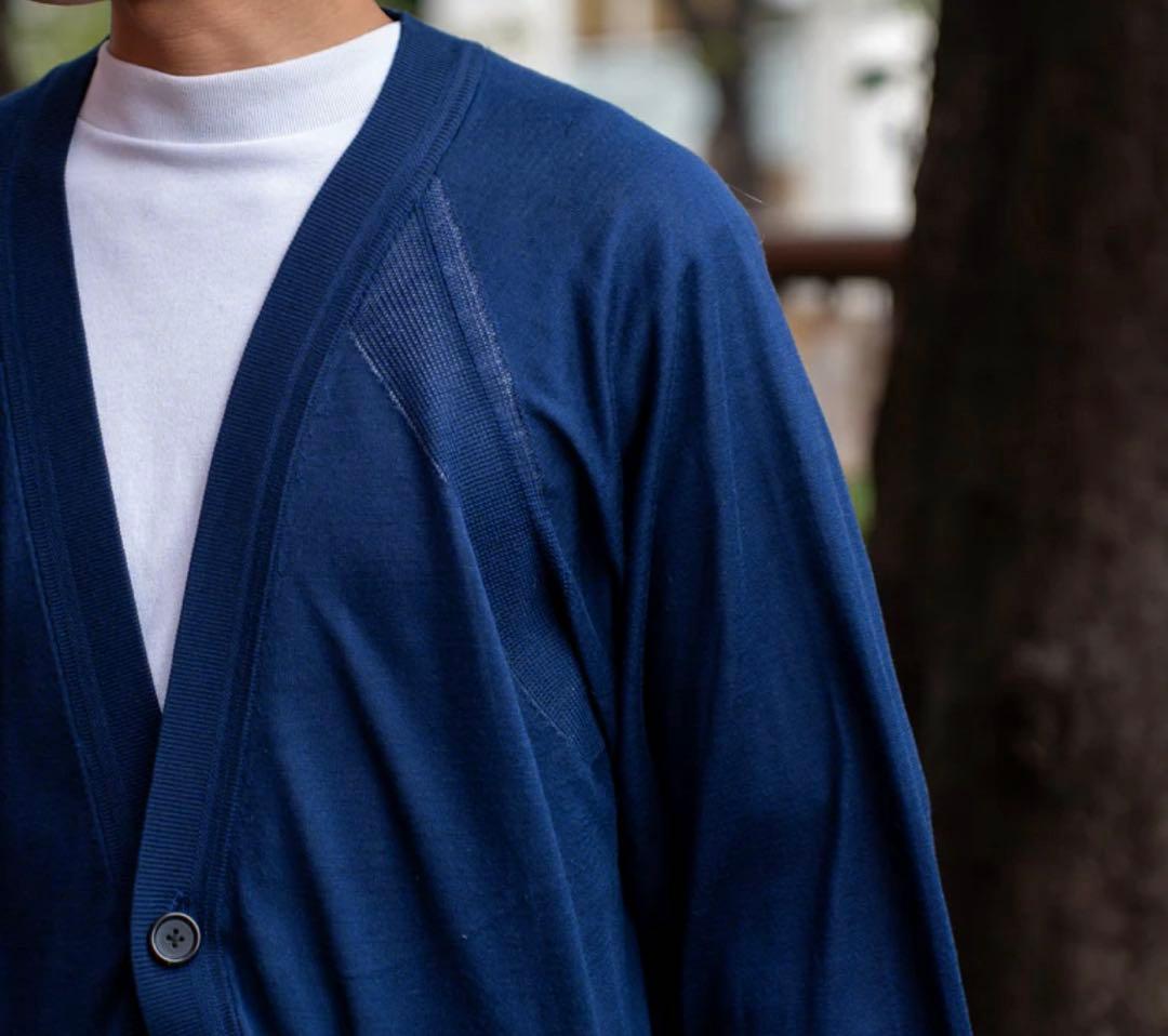 31日まで限定　未使用品tangenet/ silk knit Cardigan