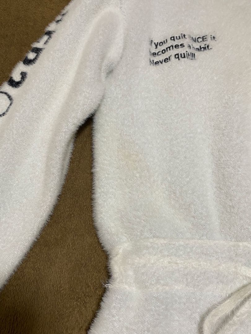 【fr2ゴルフ】ワンピース モコモコ 冬用 ホワイト　M レディース