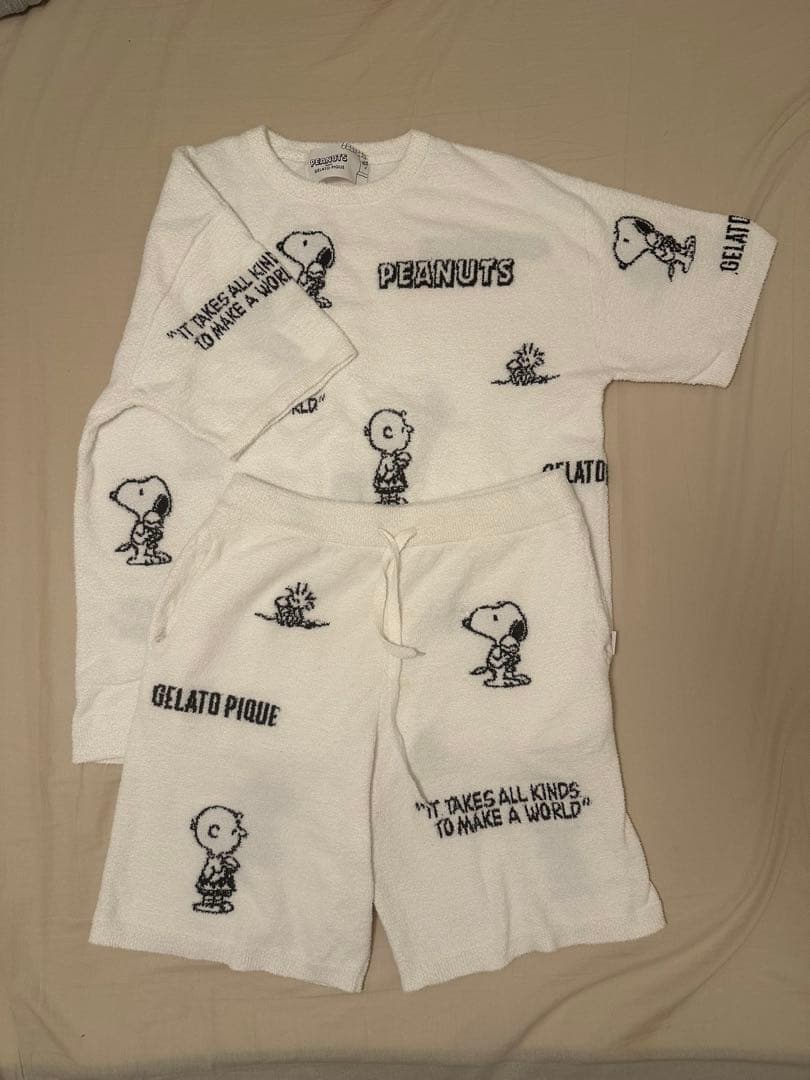 PEANUTS meets GELATO PIQUE ルームウェア M