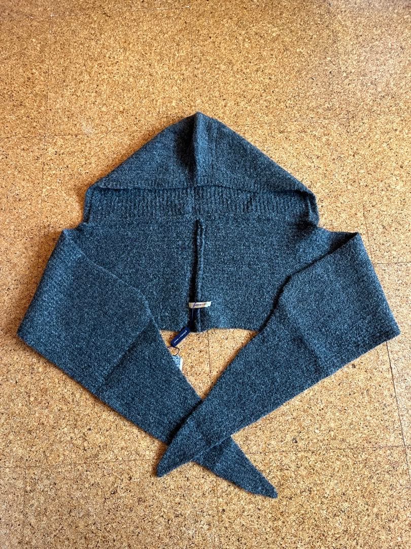 Paloma wool グレー フード付きマフラー