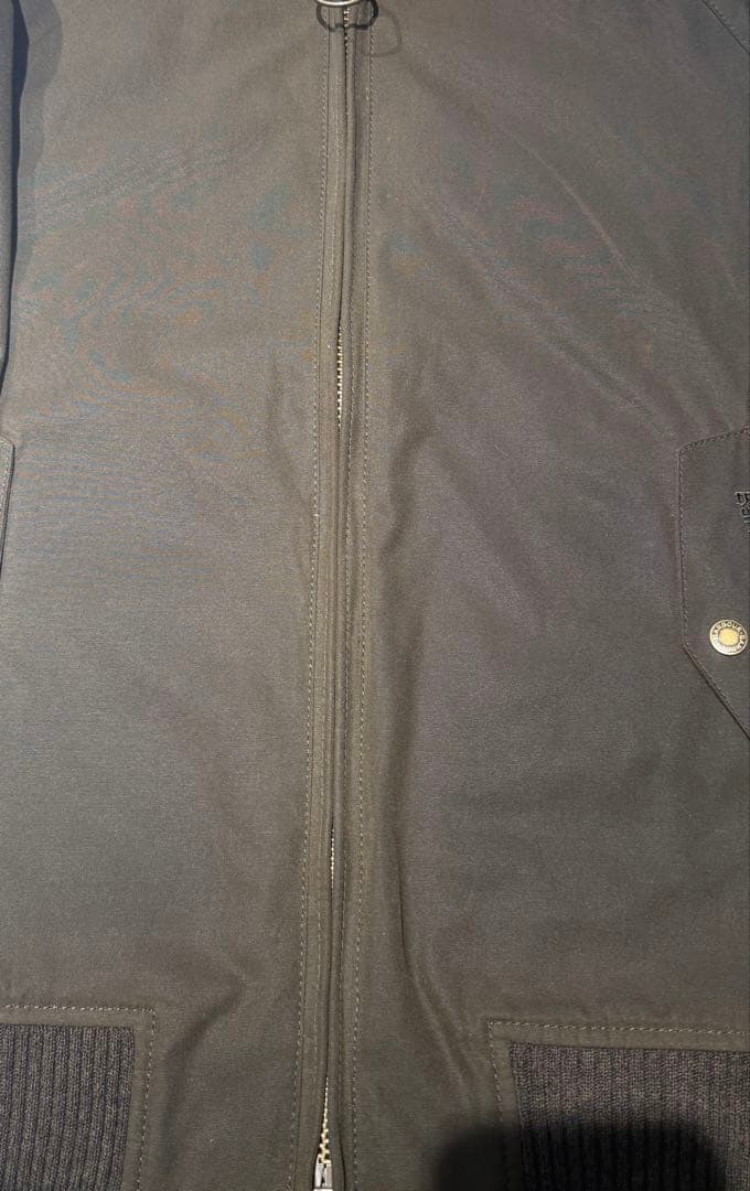 【美品】Barbour x BARACUTA コラボ ワックスジャケット　OLV