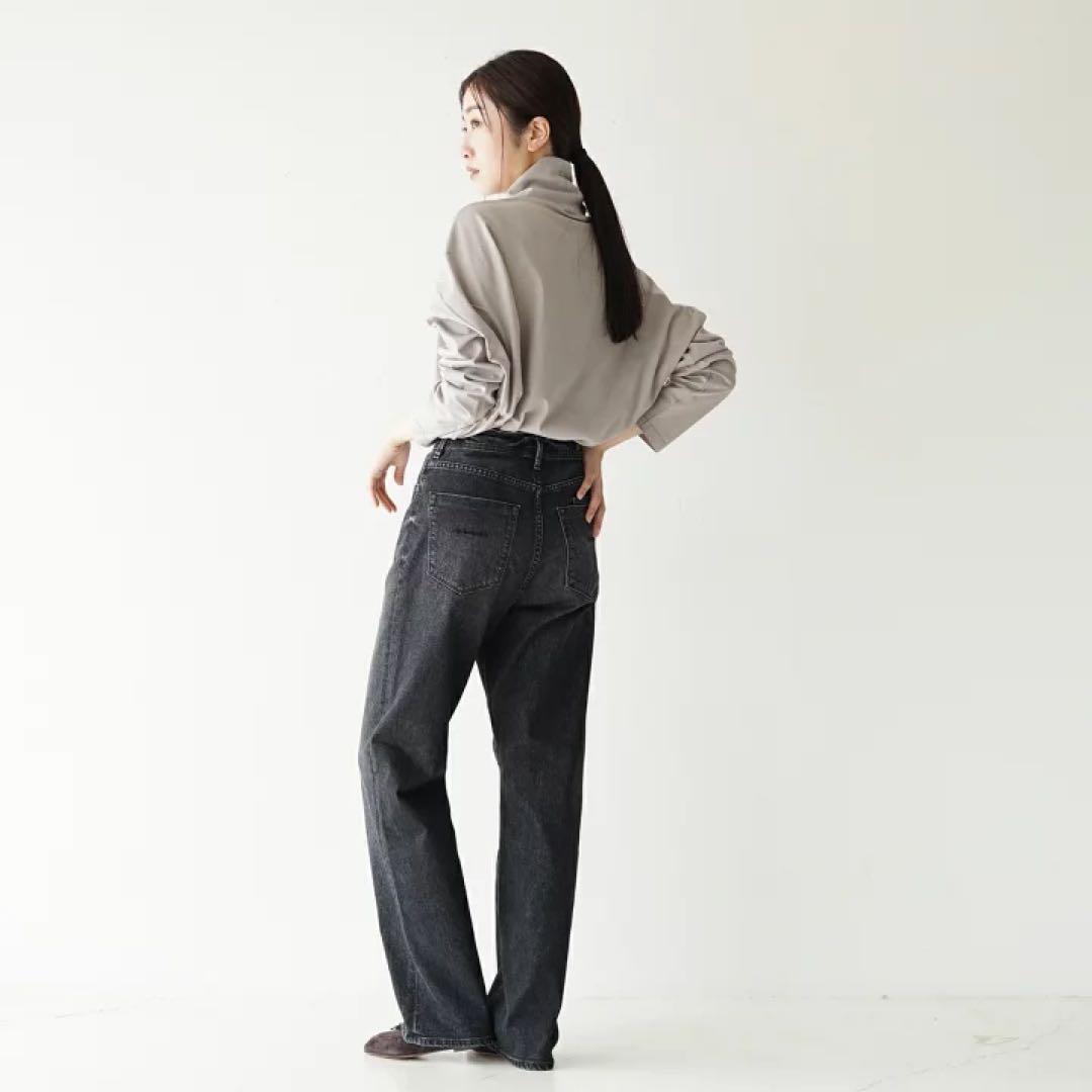 YANUK ボーイズストレートデニム LEA 25 UBK