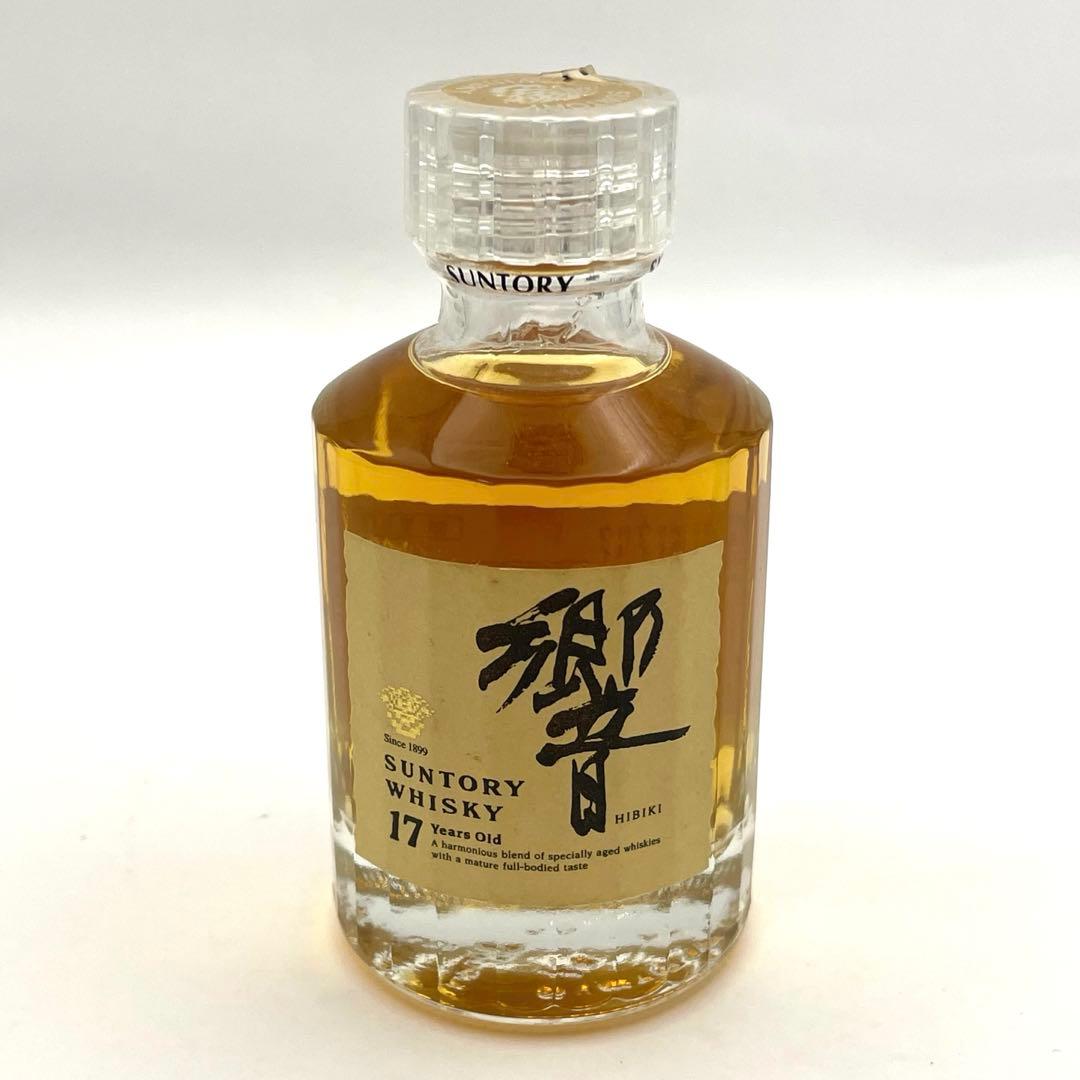TH-M0479 サントリー 「響 」17年 ウイスキー ミニボトル 50ｍｌ