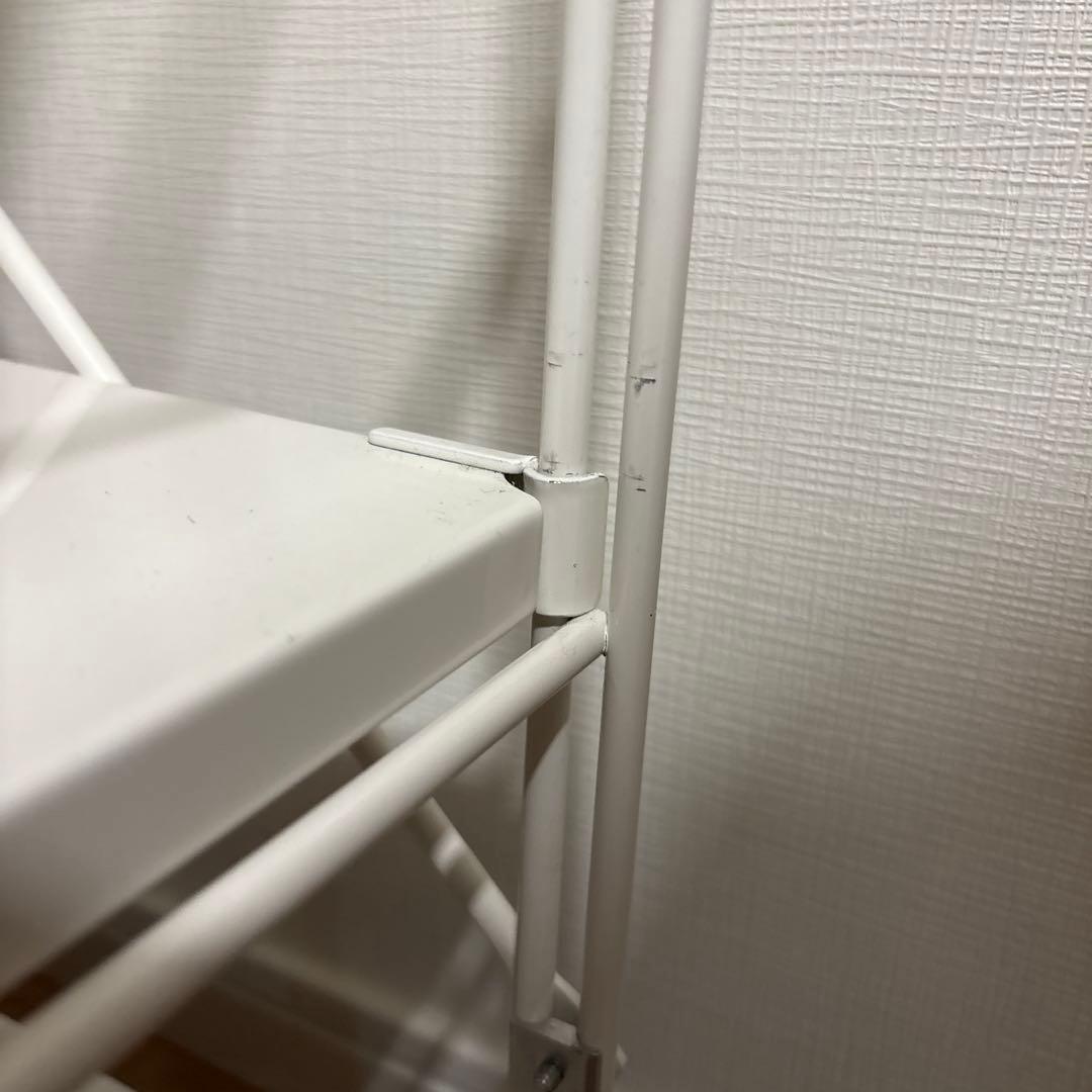 ペ*ル様 無印良品　スチールユニットシェルフ・スチール棚セット・小・ライトグレー