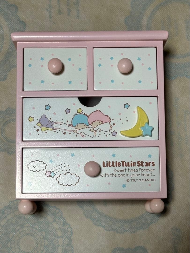 キキララ 木製チェスト 小物入れ