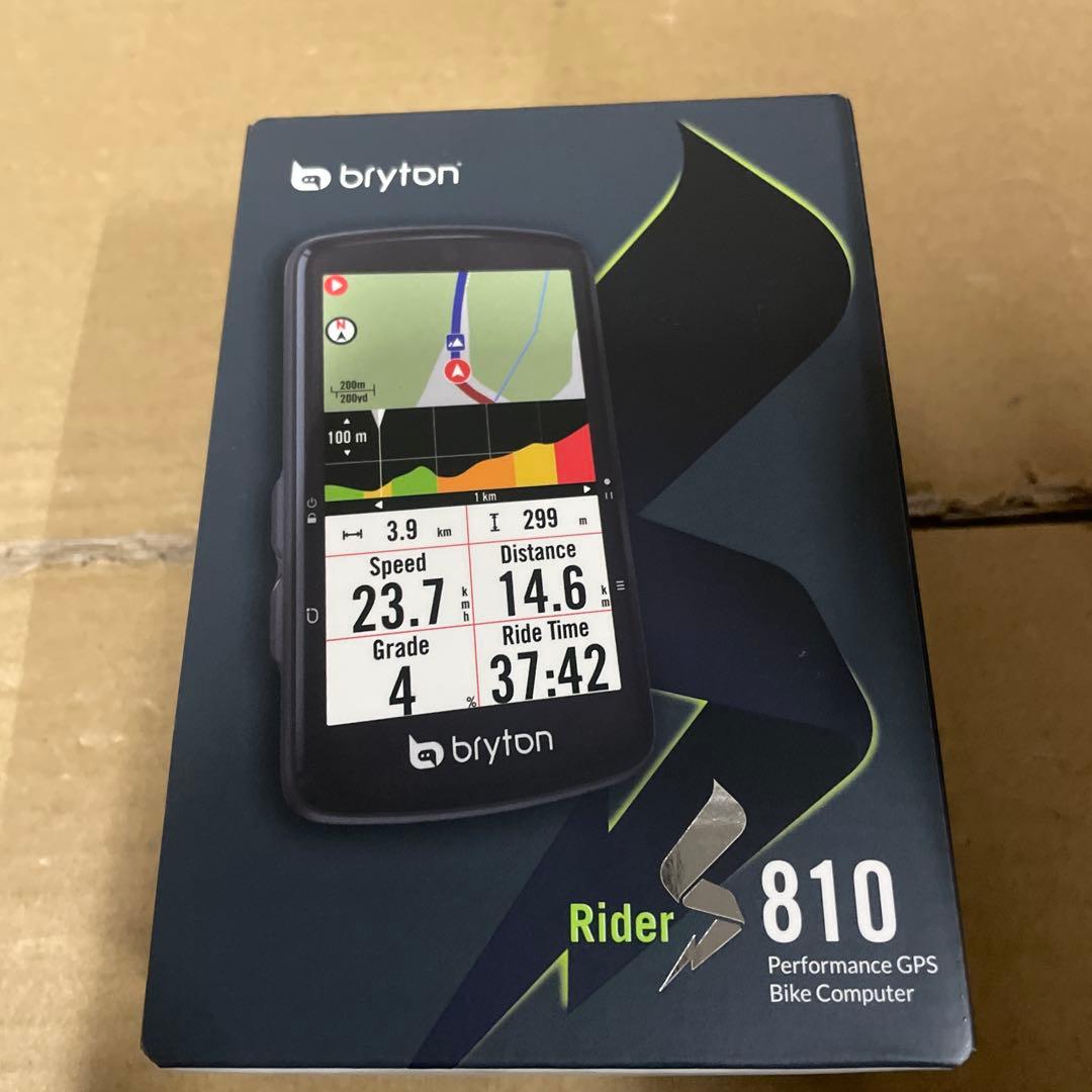 新品未開封　ブライトン Rider S810E (本体のみ) GPS