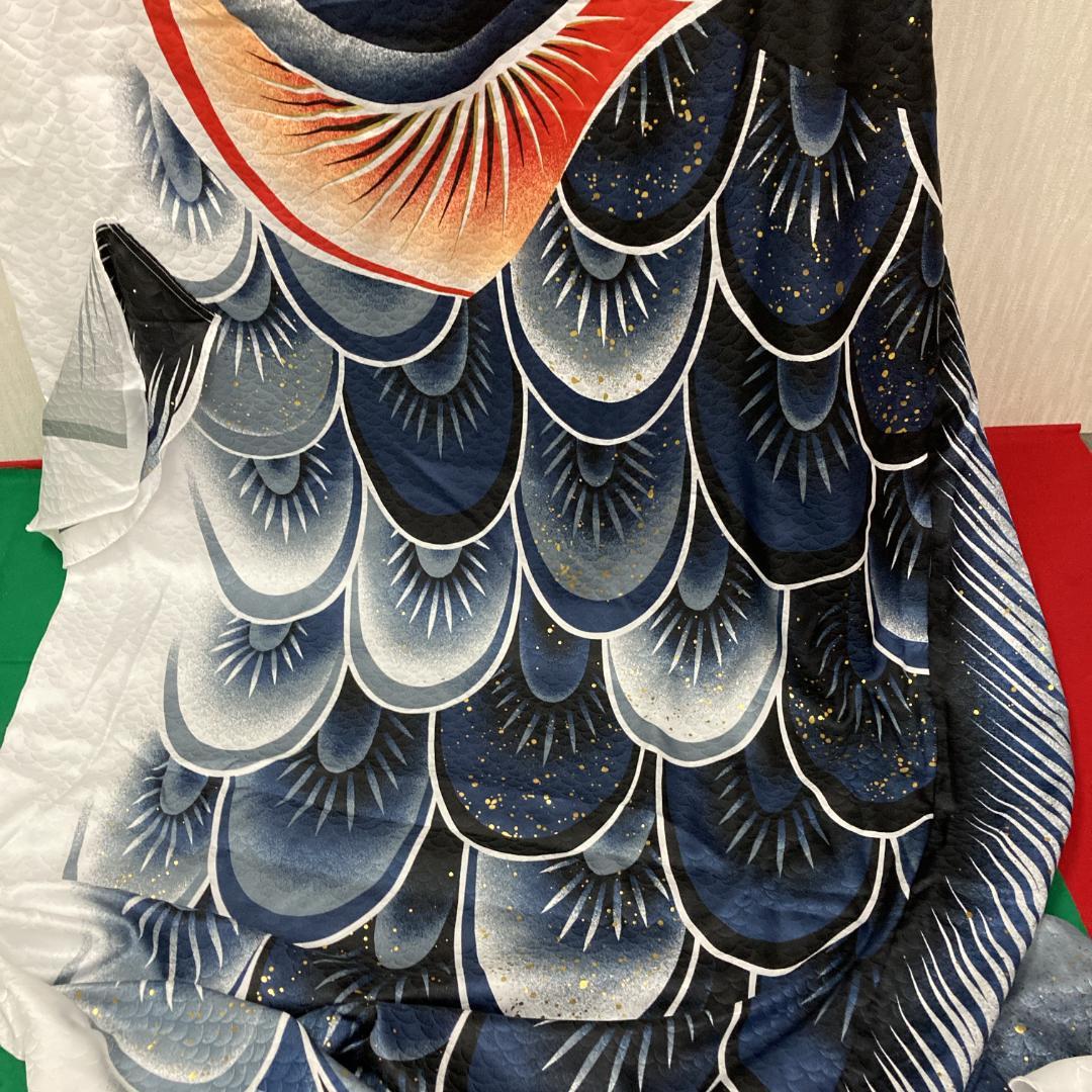 SKO102　徳永鯉　風舞鯉のぼり4m 黒 　黒鯉4m　お父さん鯉４m端午の節句