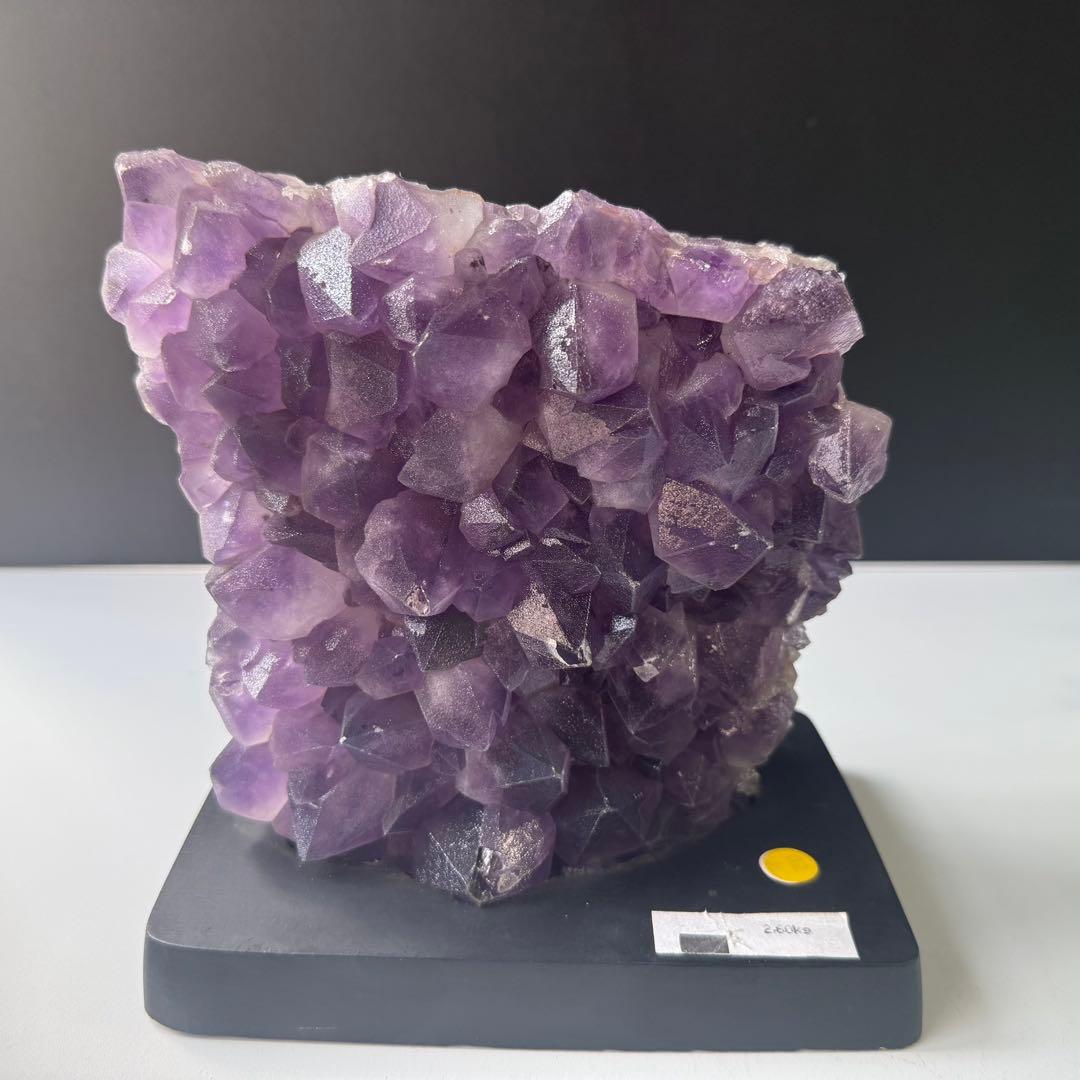 素敵❣️天然石アメジストの原石　置物　NO.091013