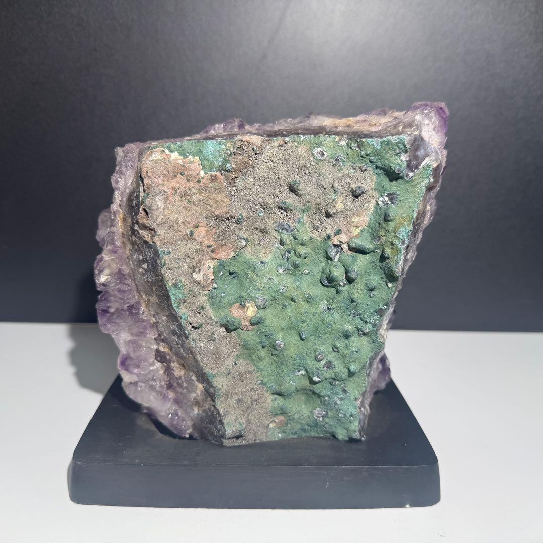 素敵❣️天然石アメジストの原石　置物　NO.091013