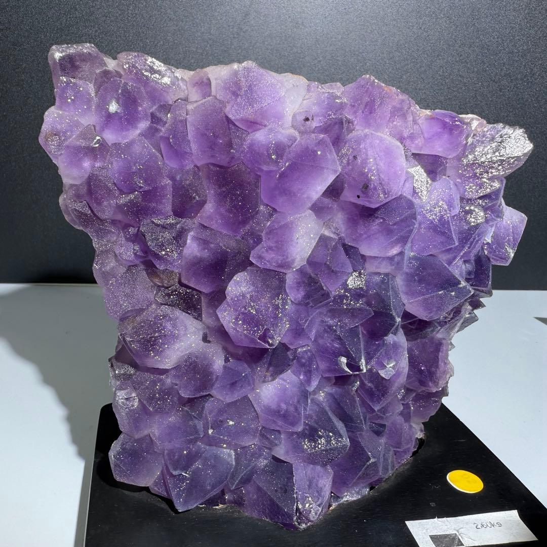 素敵❣️天然石アメジストの原石　置物　NO.091013