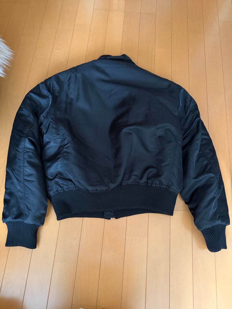 AAKAM High-Neck Bomber Jacket グランジ opium