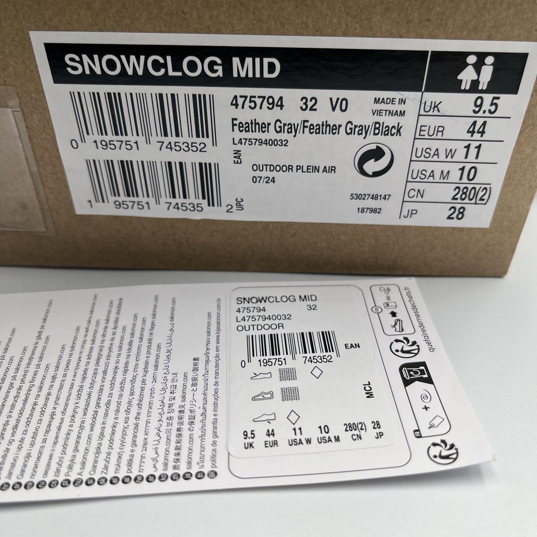 SALOMON CLOG MID【28cm】