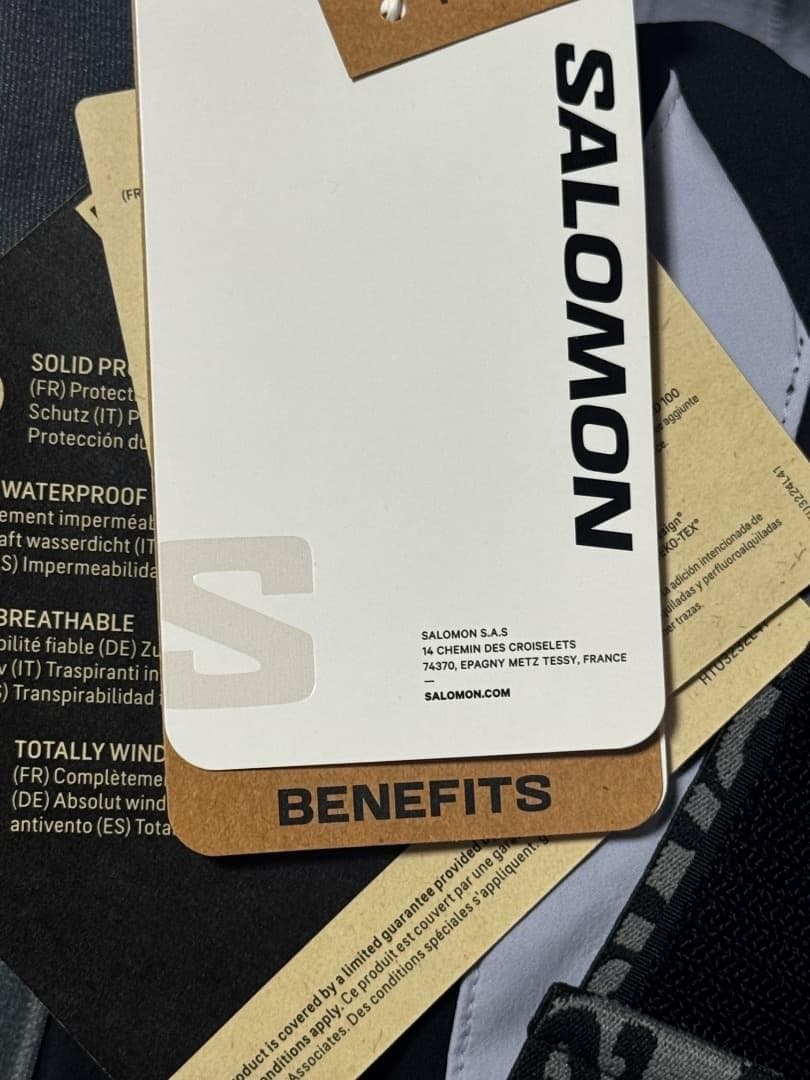 サロモン MOON PATROL GORE-TEX BIB パンツ サイズS