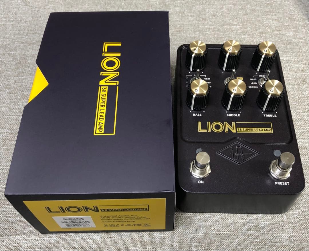 ギター UNIVERSAL AUDIO Lion'68 Super Lead Amp