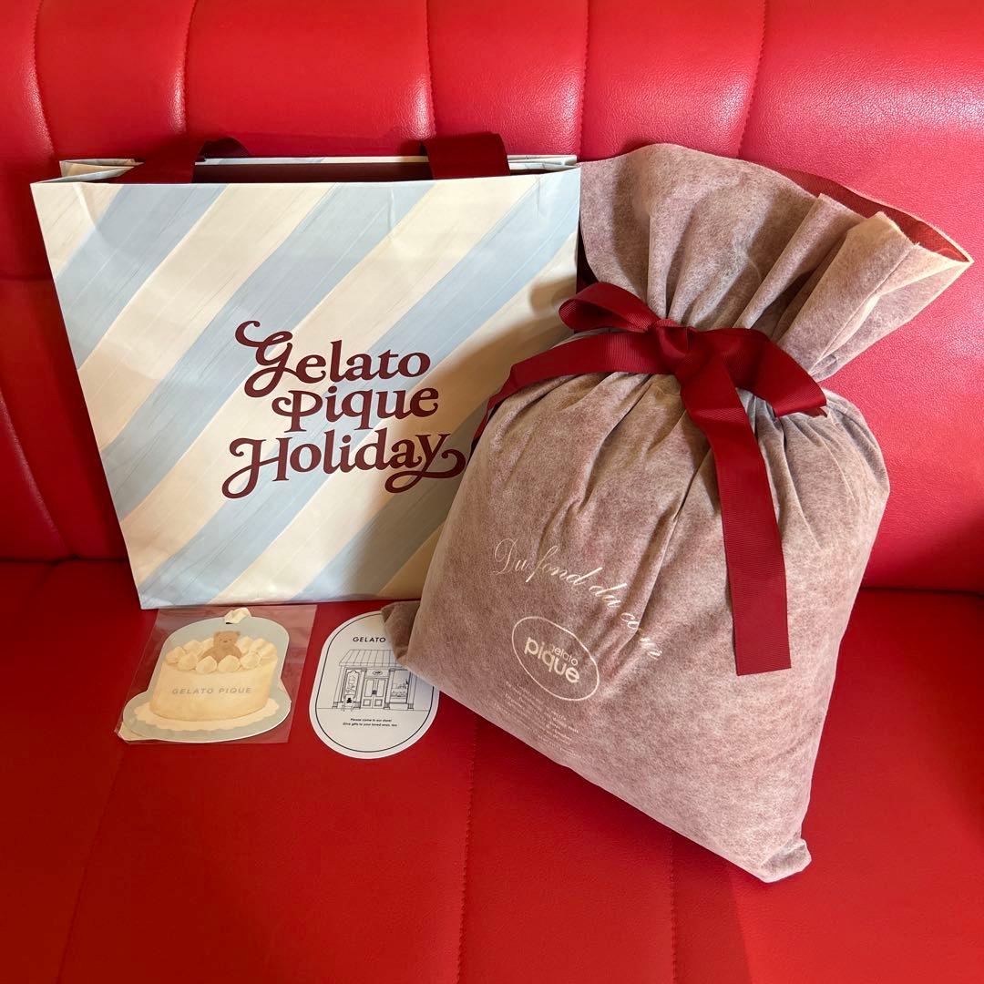 ジェラートピケ　ラメフェザーカーディガン&ロングパンツ　上下セット