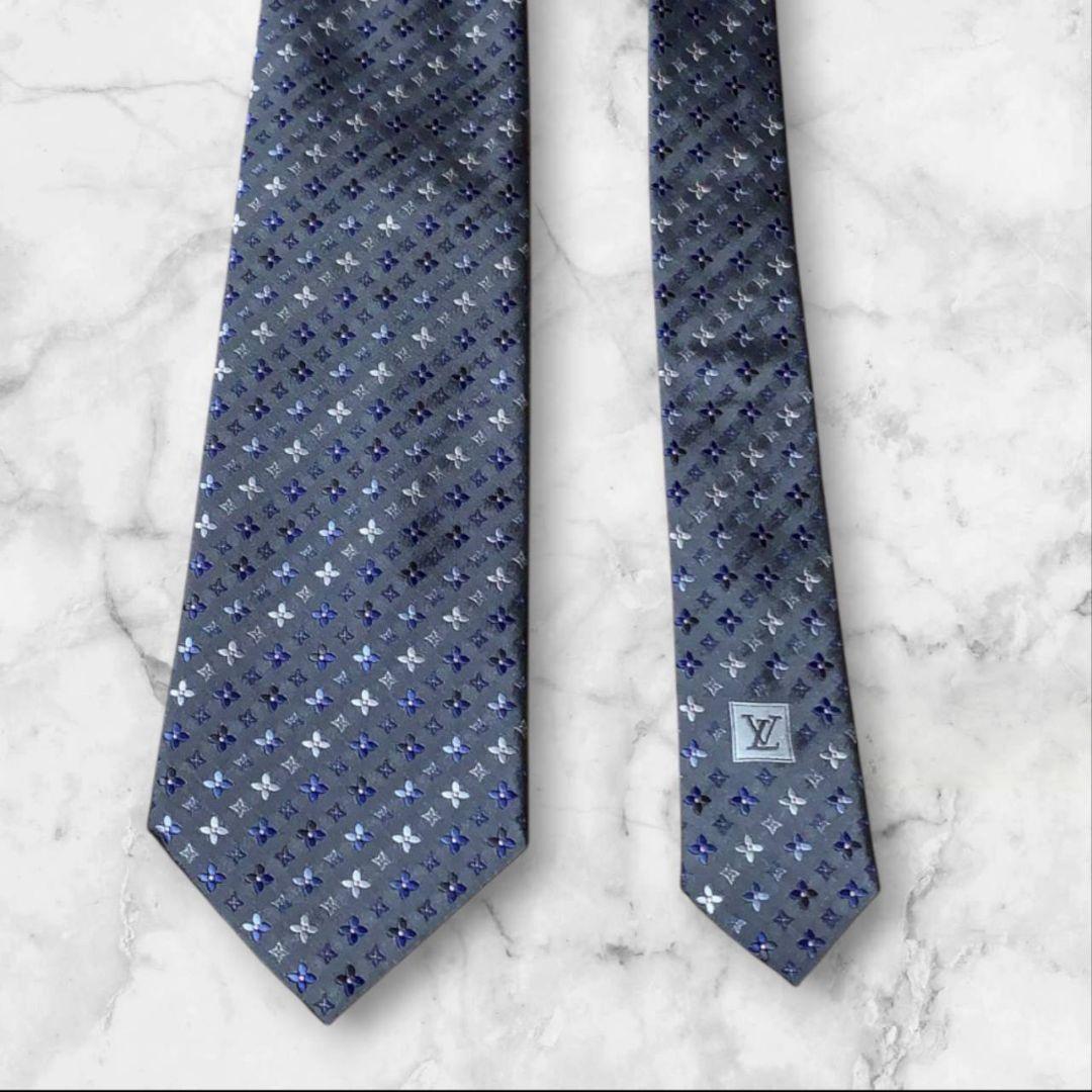【新品タグ付き】LOUIS VUITTON ルイヴィトン ネクタイ モノグラム