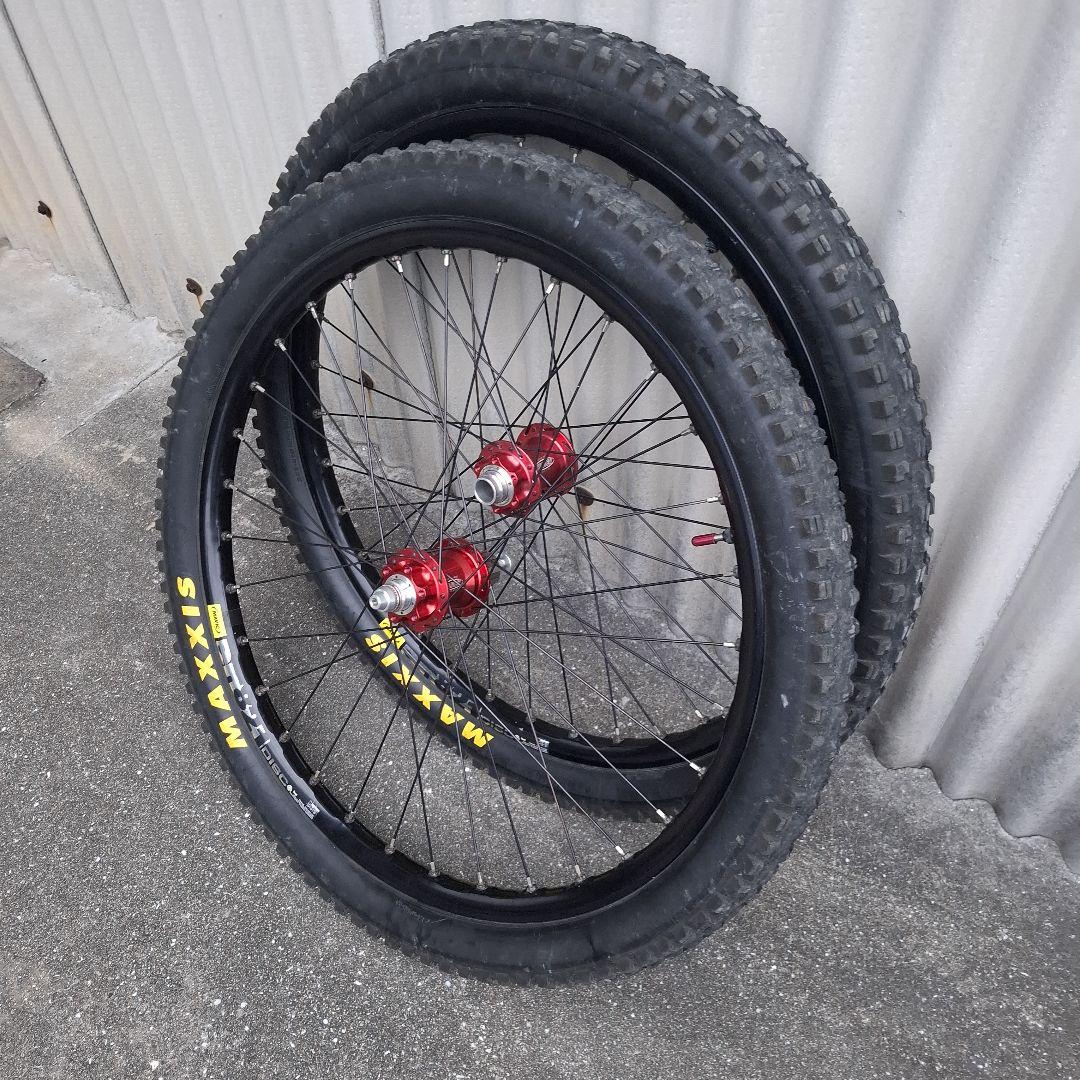 ハドレー26inchホイール前後セット