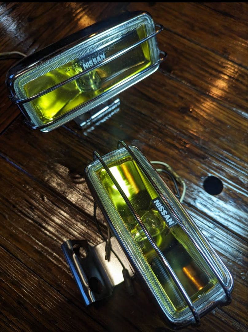 日産 純正 フォグランプ 昭和旧車 当時物