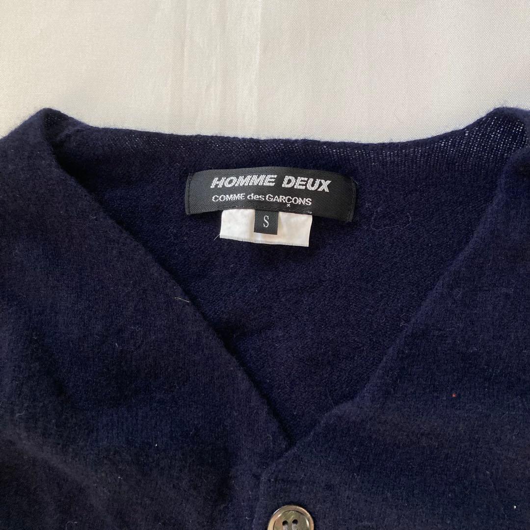 コムデギャルソンオムドゥ ねじれカーディガン