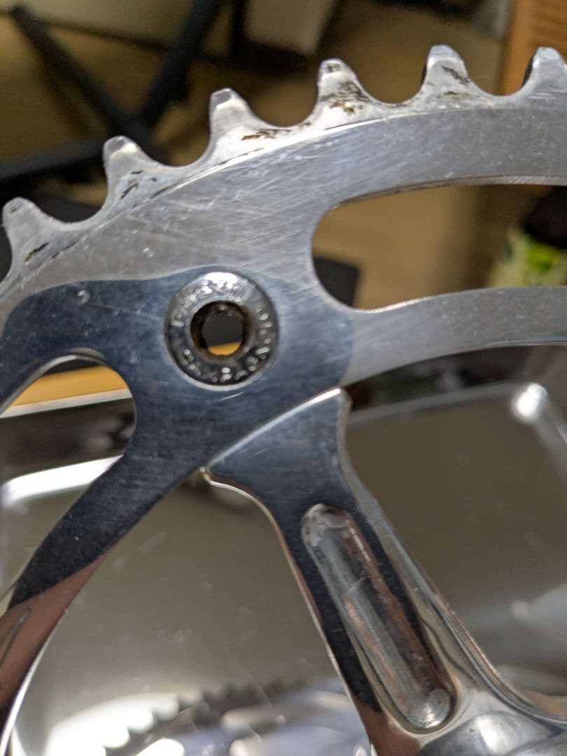 激レア ピスト Campagnolo Pista クランクセット 165mm