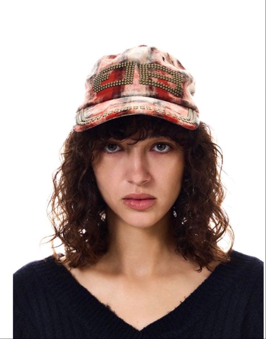 beeden bd studs damage cap キャップ チェック 赤