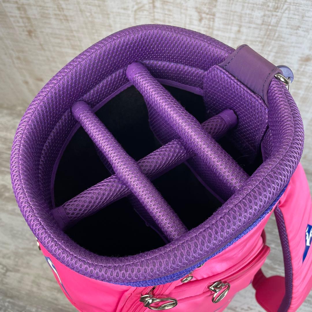 le coq sportif GOLF レディースキャディバッグ　ピンク　超軽量