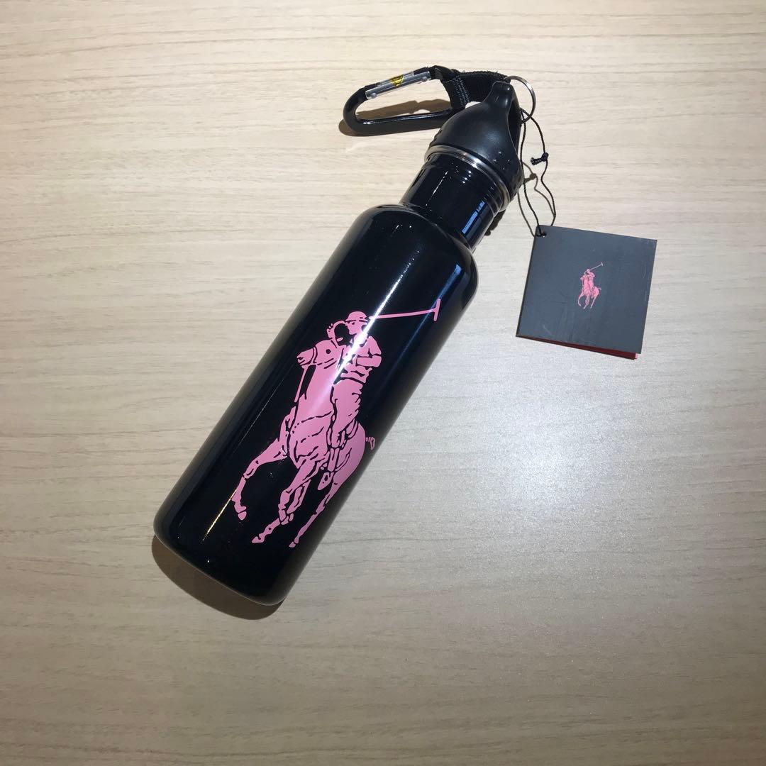 新品未使用 Ralph Lauren ピンクリボン 水筒 限定品 タンブラー
