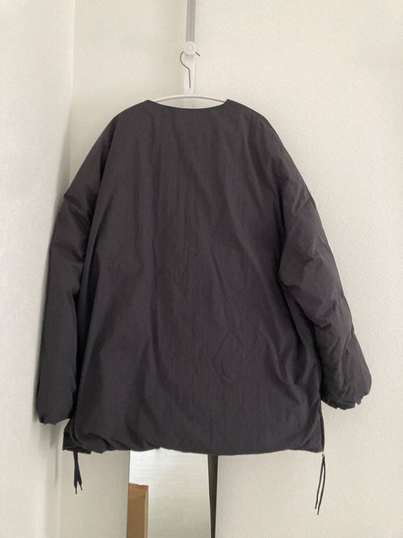 ピュアルセシン　フレンチダックダウンサイドジップジャケット（スミクロ）