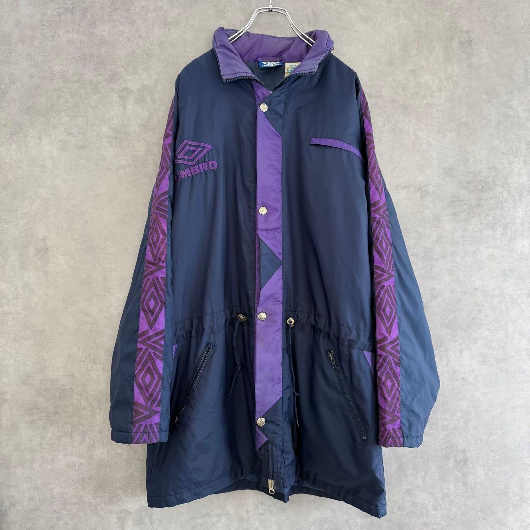 90s UMBRO アンブロ ベンチコート ナイロンジャケット XL