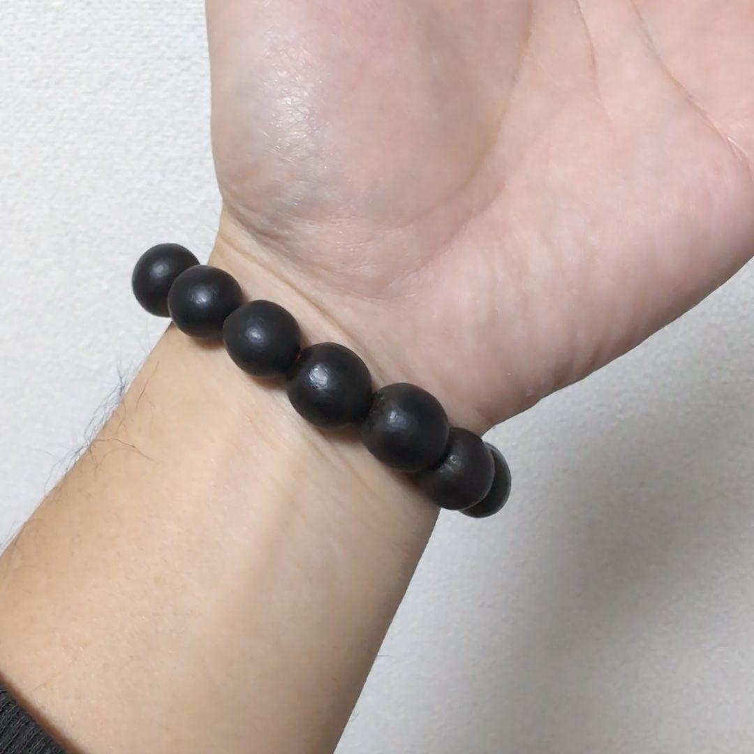 受注後生産　ムクロジを使用したブレスレット