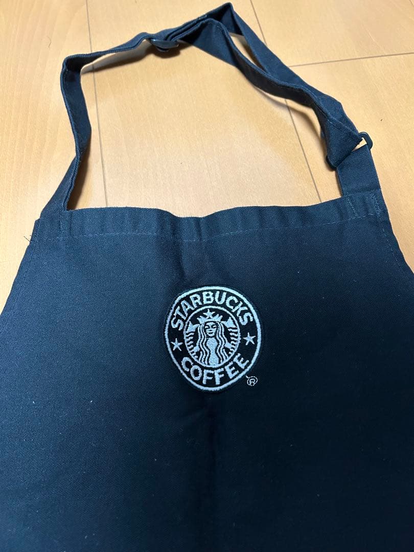 限定出品▪️非売品▪️スターバックス　ブラックエプロン