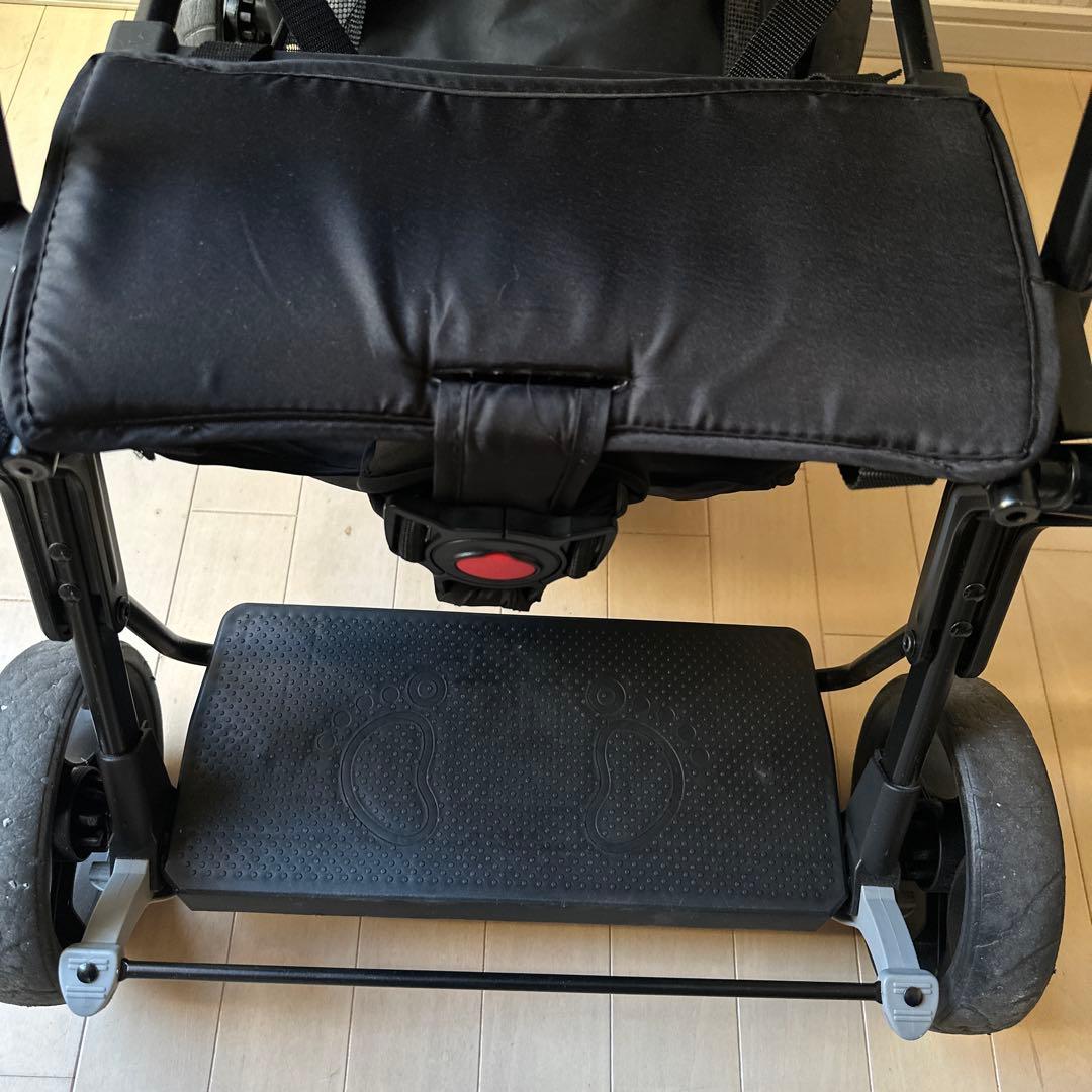 【美品】Nebio Amitie F 二人乗りベビーカー