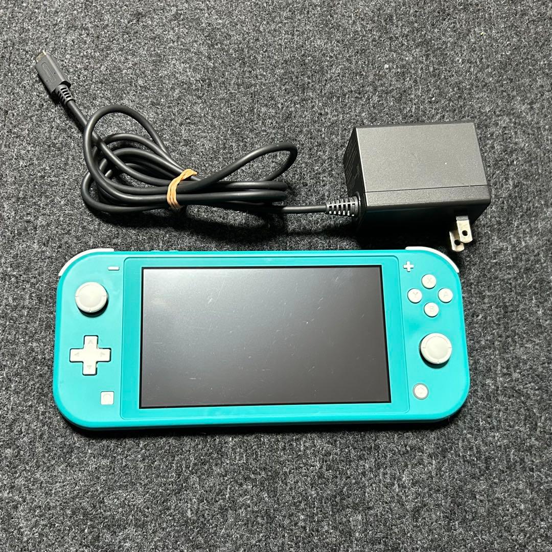 Nintendo Switch Light ターコイズ　本体&充電器