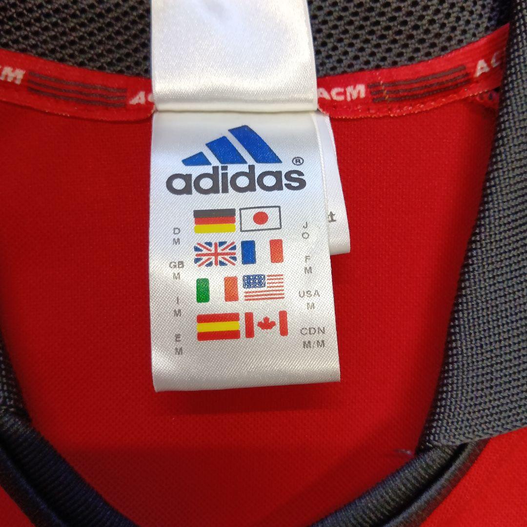 adidas ACミラン 01/02 3rdユニフォーム 赤