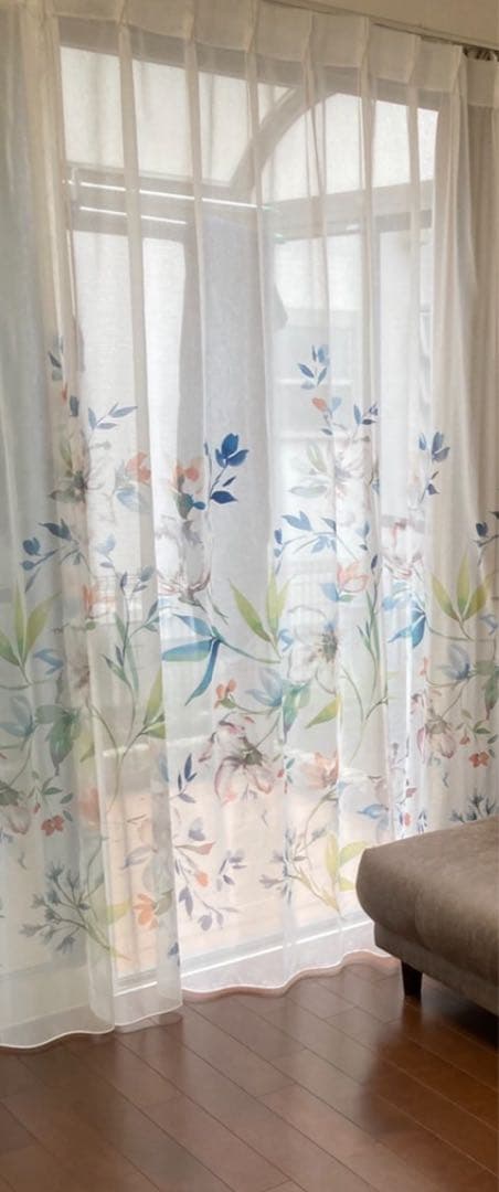 スミノエ　レースカーテン2枚