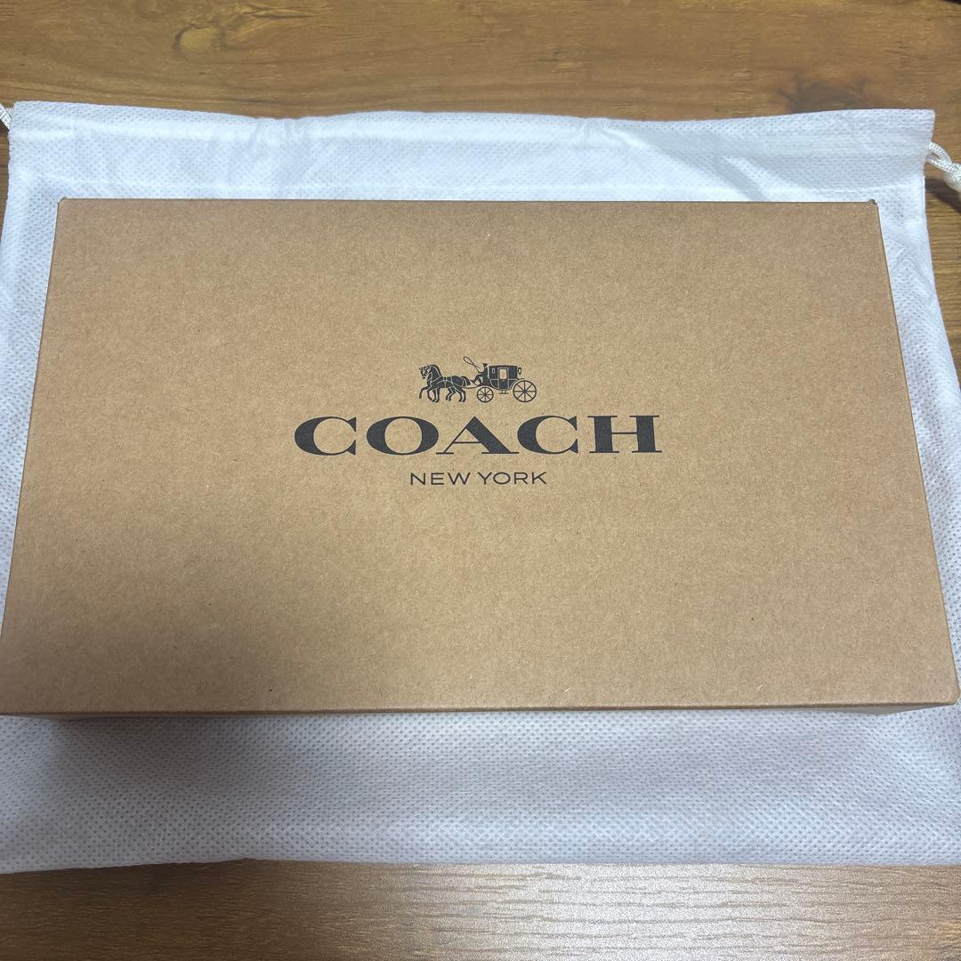 COACH ブラック 長財布 箱付き