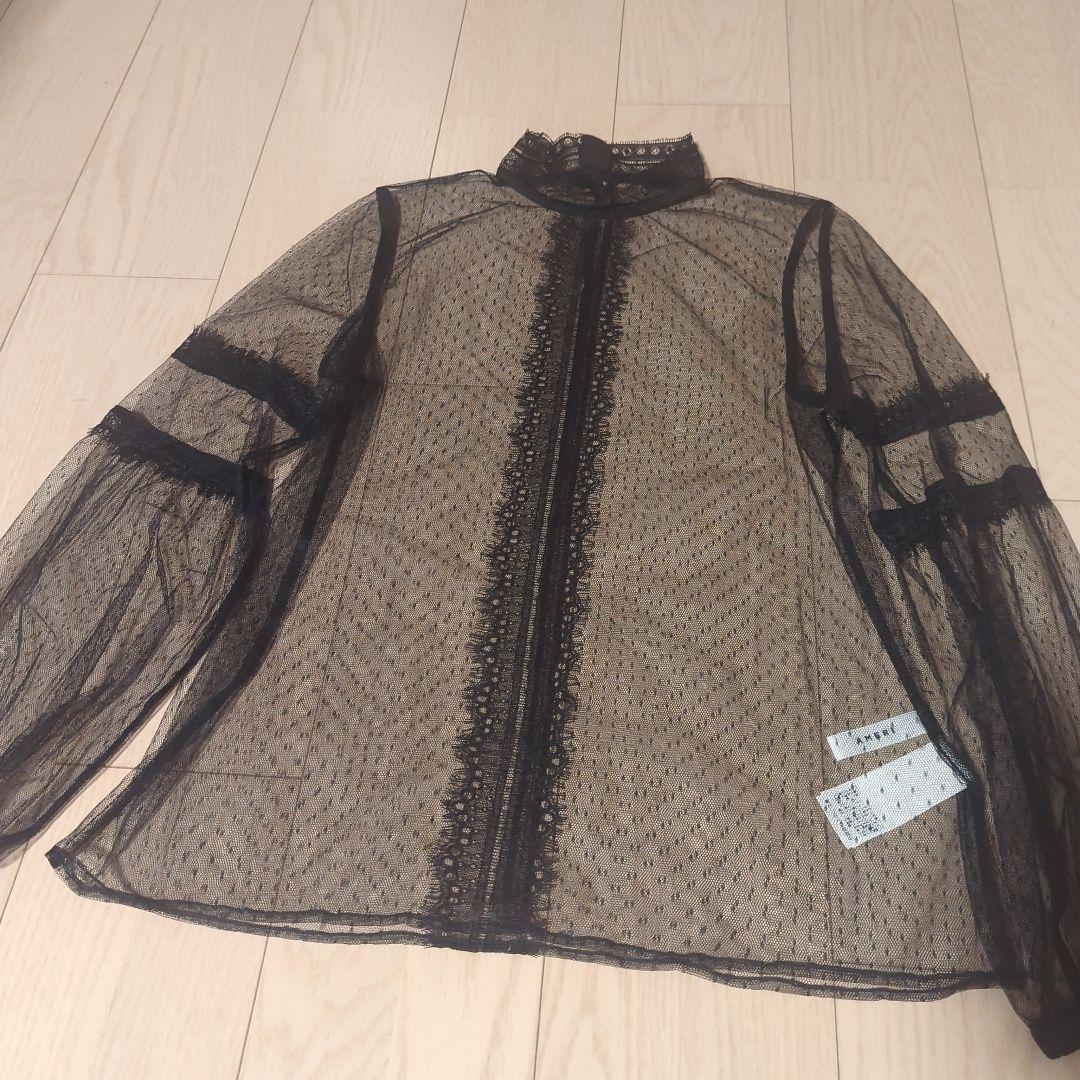 Ameri　LACE TOP SET ROMPERS