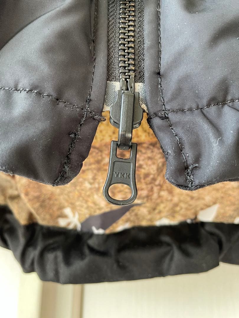 カミシマチナミ リバーシブル 2way ダウンジャケット