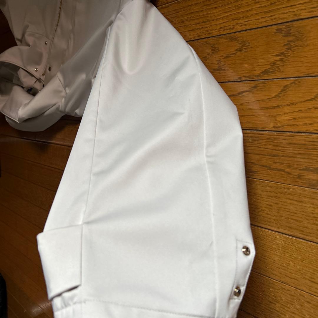 新品　タグ付　アマカ　リモンタサテンショートコート　スプリングコート　Mサイズ