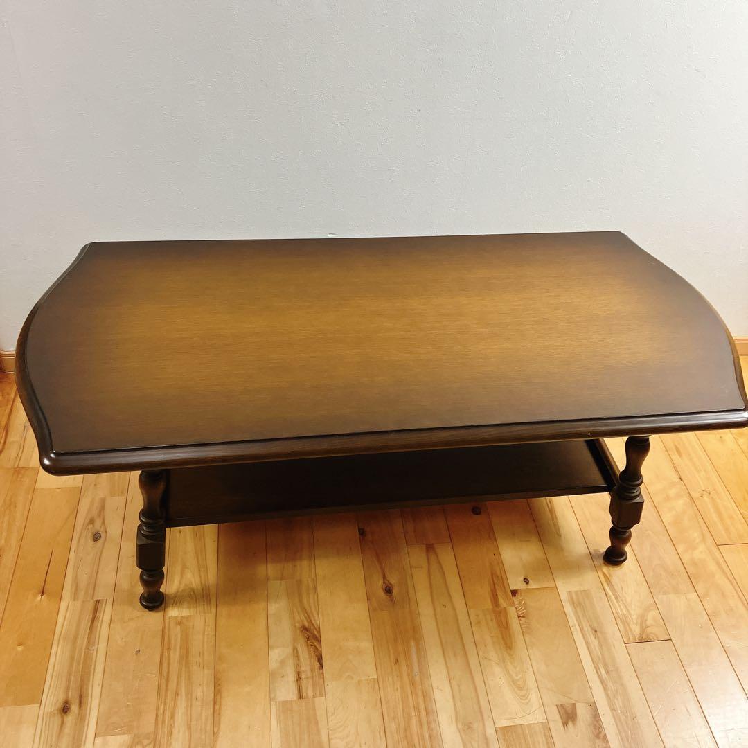 極美品　飛騨産業 HIDA キツツキ 穂高 センターテーブル リビン